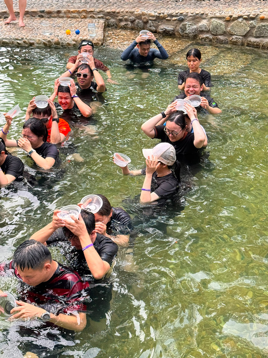力争上游——温泉大比拼环节